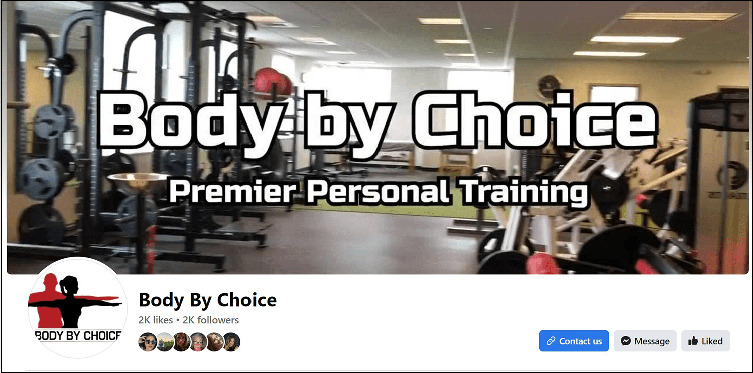 Body by Choice Personal Training in Grand Rapids MI, Follow on Facebook - BodybyChoiceTraining.com